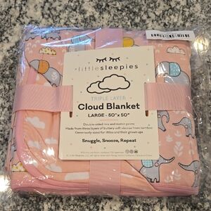 Little Sleepies Large Cloud Blanket